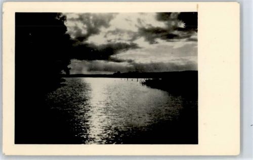 Lychen Abend auf dem Großen Lychen-See