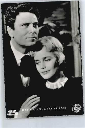 Schell, Maria , Vallone, Ralf Filmschauspieler Gebrauchsspuren