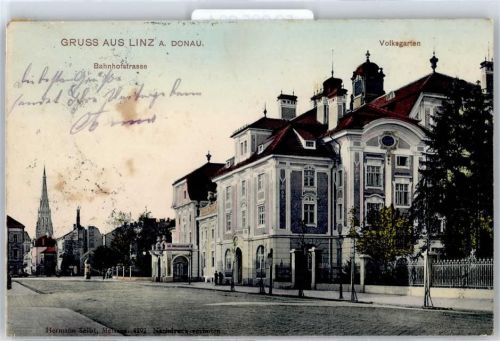 Linz Bahnhofstraße, Volksgarten