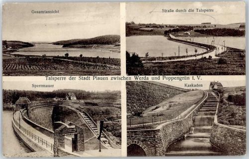 Werda Talsperre der Stadt Plauen