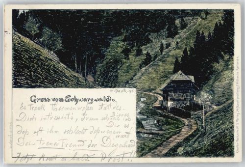 Gruss vom Schwarzwald Daur, H.