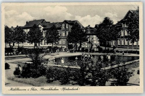 Mühlhausen Planschbecken, Pfortenteich