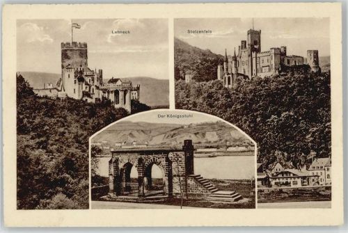 Stolzenfels Lahneck Schloss Stolzenfels Königstuhl