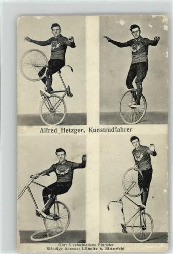 1920 - 1930 Kunstradfahrer Sport