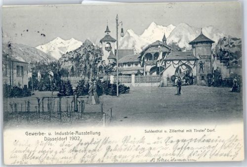 Düsseldorf Gewerbe- und Industrieaustellung 1902, Tiroler Dorf