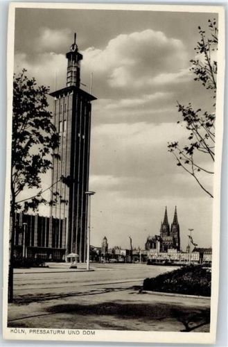 Köln Stadt Pressaturm, Dom