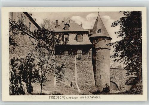 61169 W6360 Friedberg (Hessen) 1913 - Am Burggraben