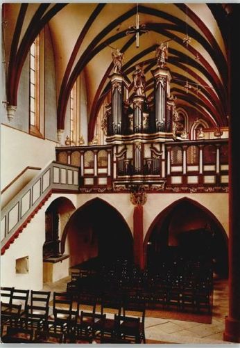 Altenberg Orgel von W. Schöler 1757 erbaut 1976 restauriert