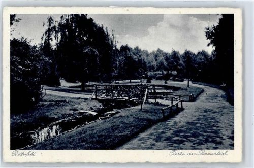Bitterfeld Partie am Seerosenteich