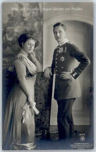 Prinz und Prinzessin August Wilhelm, NPG 4006