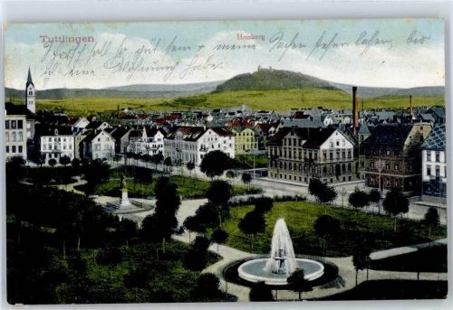 Tuttlingen Blick zum Honberg