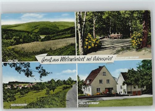 Odenspiel Alte Tal Grünschlade Pension"Haus am Wald" Schattiger Winkel