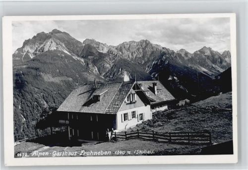 Alpengasthaus Frohneben Hüttenstempel