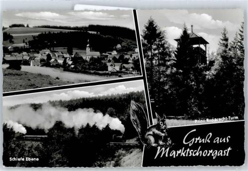Marktschorgast Gesamtansicht, Schiefe Ebene, Prinz-Rupprecht-Turm