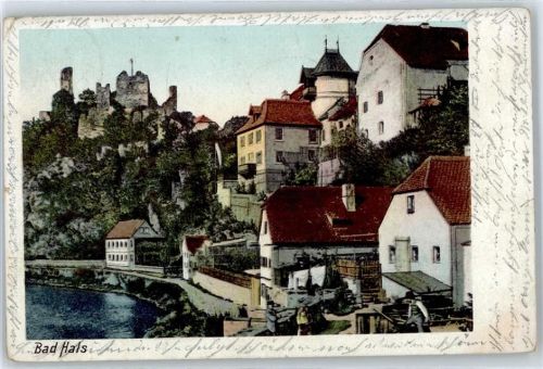 Hals Blick zur Burgruine
