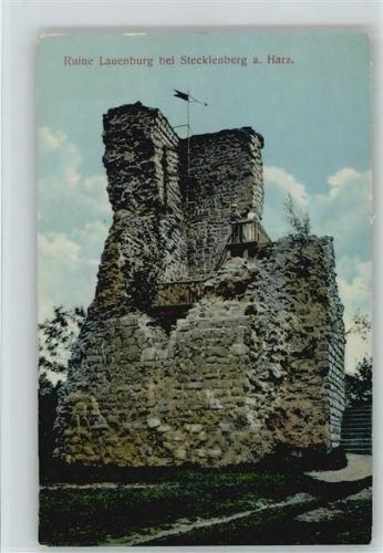 Stecklenberg 1919 Ruine Lauenburg