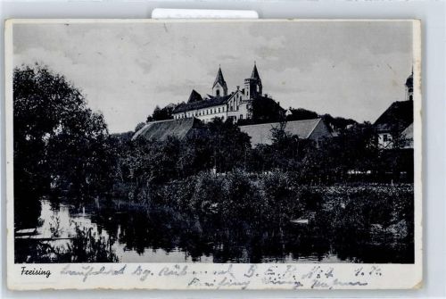 Freising Blick zum Domberg