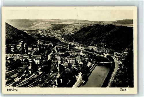 56130 W5427 Bad Ems 1926 - Fliegeraufnahme