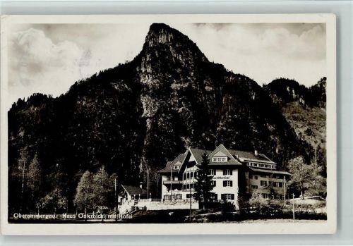Oberammergau Haus Osterbichl mit Kofel