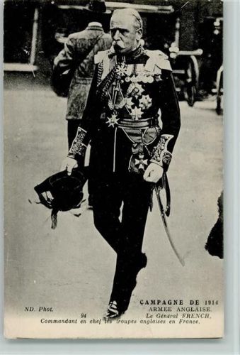Armee Anglaise - 1914 General French mit Orden - Frankreich