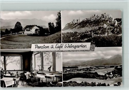 Prien Gasthaus Pension Café Weingarten Ratzingerhöhe