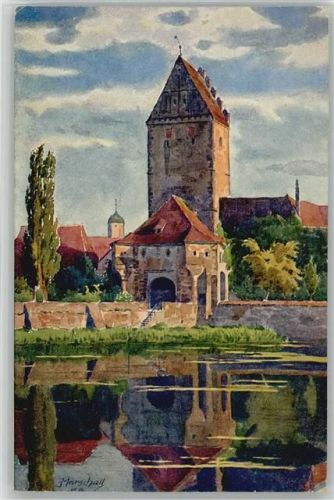 Dinkelsbühl Rothenburger Tor sign Marschall No 696