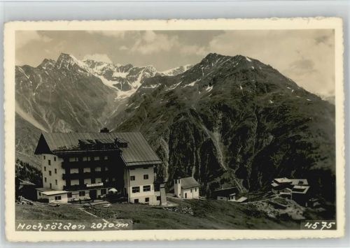 1942 Restaurant Hotel Heiss Alpiner Kunstverlag
