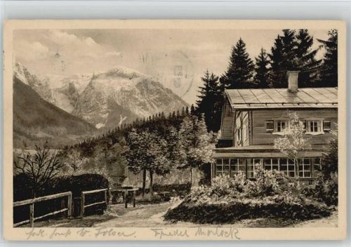 Berchtesgaden 1928 Alpenwirtschaft Rost Alm