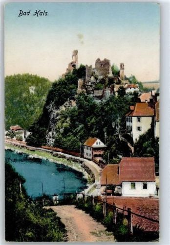 Hals Blick zur Burgruine