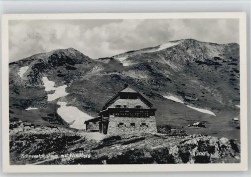 Schneealpenhaus Hüttenstempel