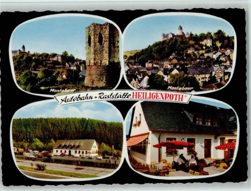 Heiligenroth 1964 Montabaur Autobahn-Raststätte "Heiligenroth"