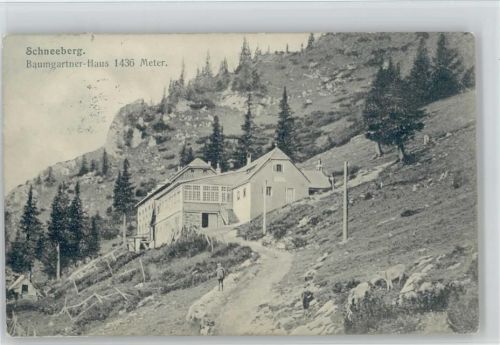 Baumgartnerhaus Rax-Schneeberg-Gruppe