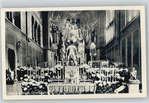 Werl Wallfarhtskirche Innenafunahme Gnadenaltar