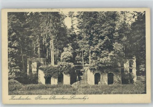 Zweibrücken Ruine Stanislaus Leszinskys