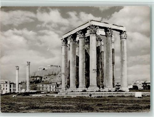 Athen Olympieion-Säulen Südhalle der Akropolis