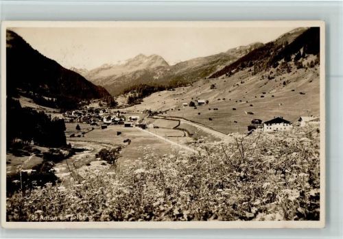 St. Anton Blick nach St. Anton am Arlberg
