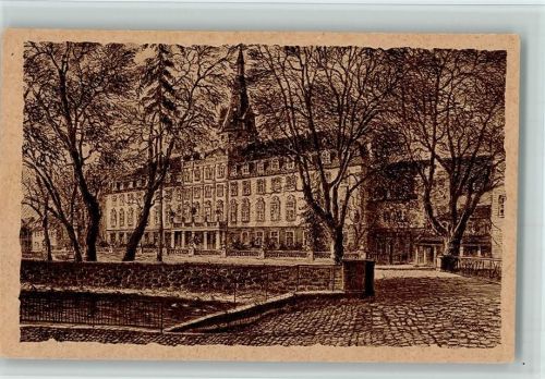 Erbach Schloß - Federzeichnung ca 1925 AK