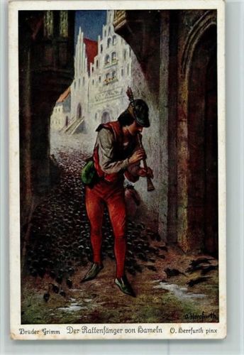 Hameln Der Rattenfänger Flöte Gebrüder Grimm