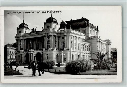 Zagreb 1937 Bürgerliches Theater