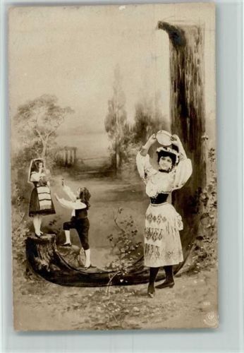 NPG 195 - Fotomontage - das J - Mignon 1904 AK