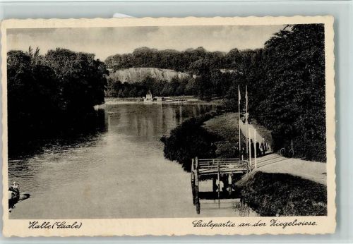 Halle Saalepartie an der Ziegelwiese