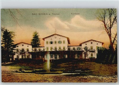 65812 W6232 Bad Soden am Taunus 1910 - Kurhaus