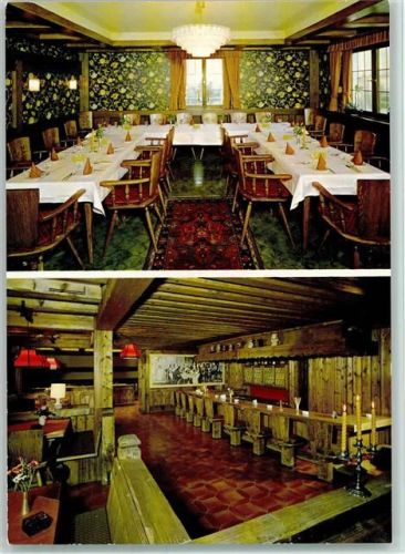 78166 W7710 Donaueschingen - Restaurant Donau-Stufen Innenaufnahmen