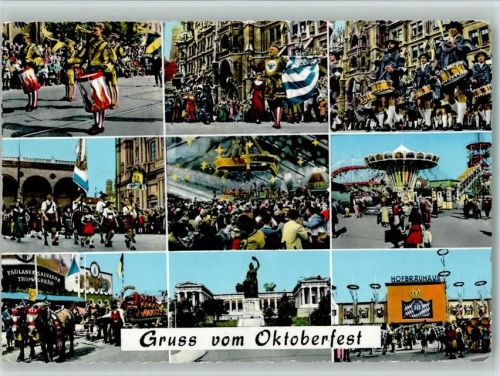 München Oktoberfest Mehrfachaufnahme
