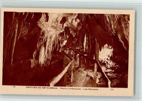 Grottes de Bétharram Partie Inférieure Les Franges