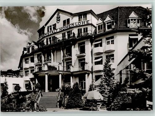 Bad Mergentheim Kuranstalt Hohenlohe
