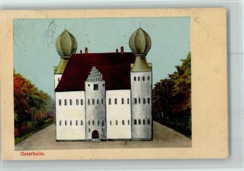 Osterholm Kirche Kirke Insel Alsen