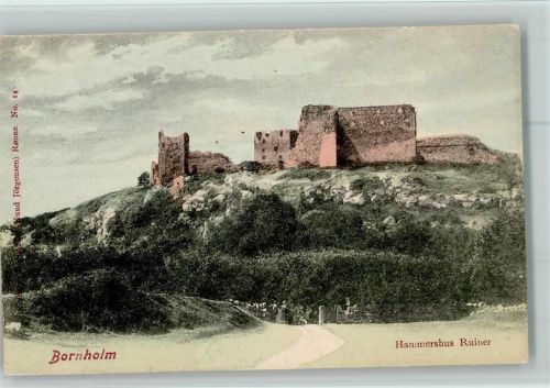 Bornholm Hammershsu Ruine