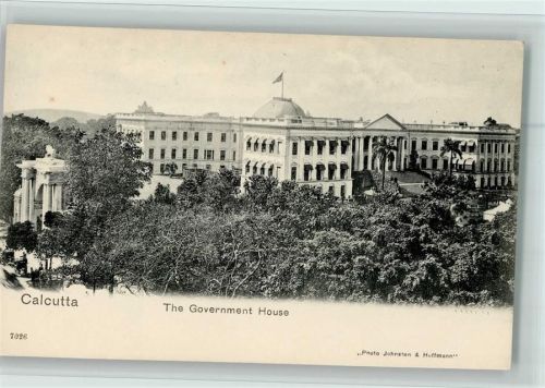 Calcutta 1910 Government House AK