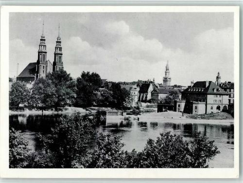 Oppeln 1959 Teilansicht AK